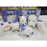 LuLu the Piggy Blue and White Porcelain(6PCS)2020 Limited Edition